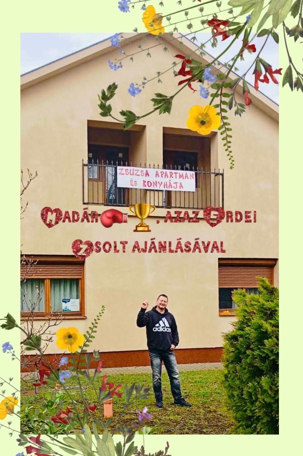 Zsuzsa Apartman Hajdúszoboszló Zewnętrze zdjęcie